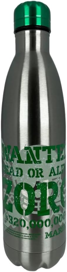 Botella Metálica de Acero Inoxidable - One Piece Zoro 750ml