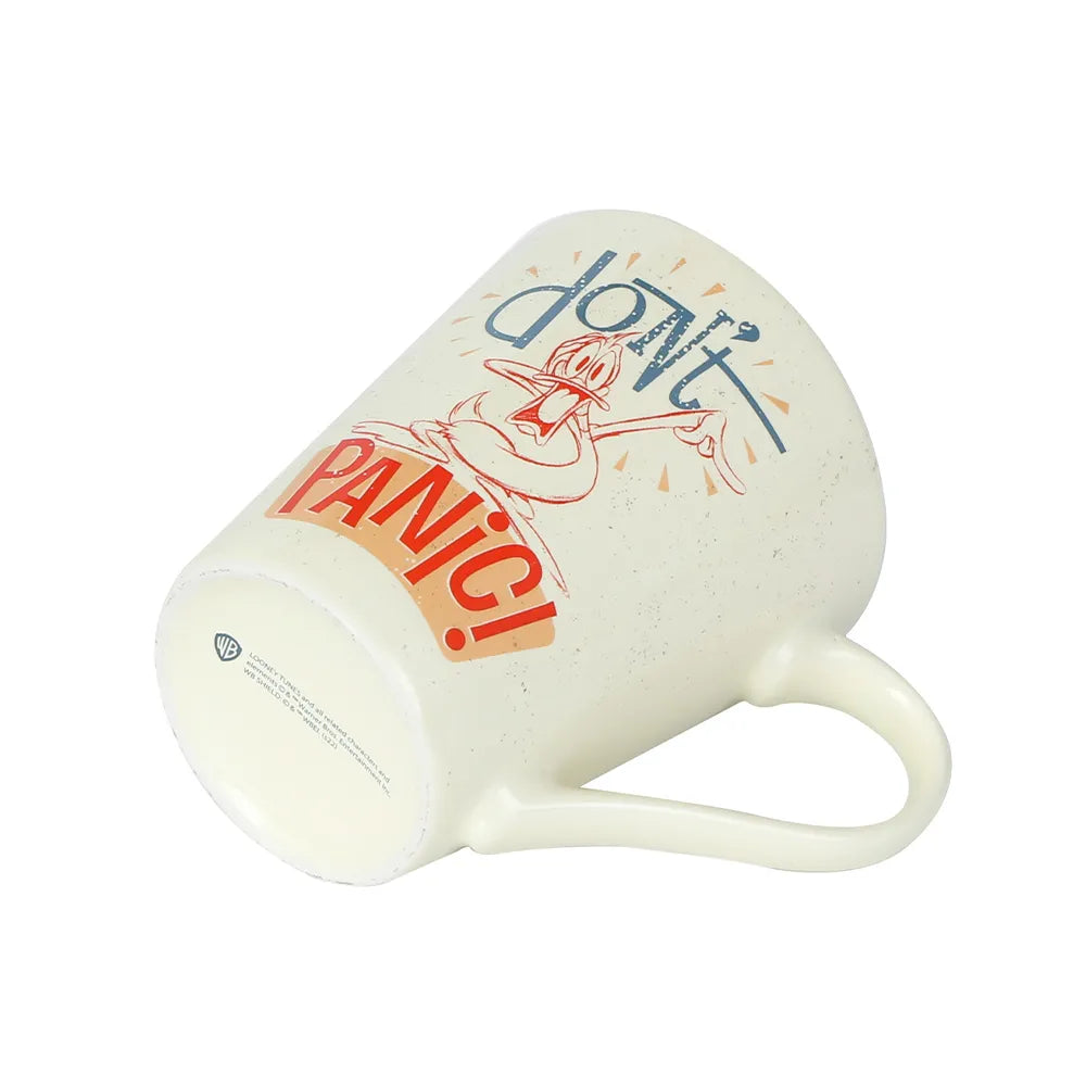 Taza Pato Lucas Don´t Panick - Looney Tunes 300ml