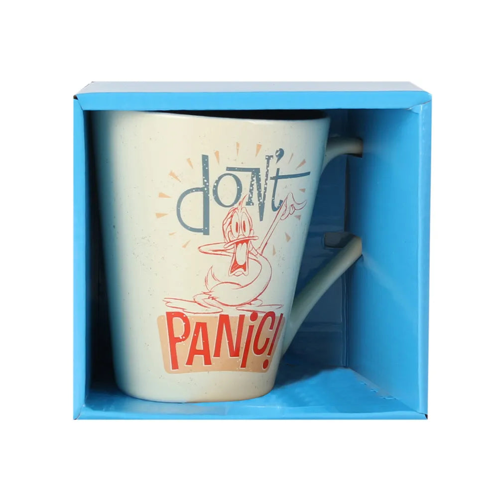 Taza Pato Lucas Don´t Panick - Looney Tunes 300ml