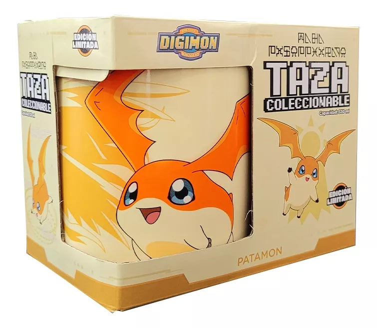 Taza Patamon Digimon Digital Monsters 330ml - Toei Animation