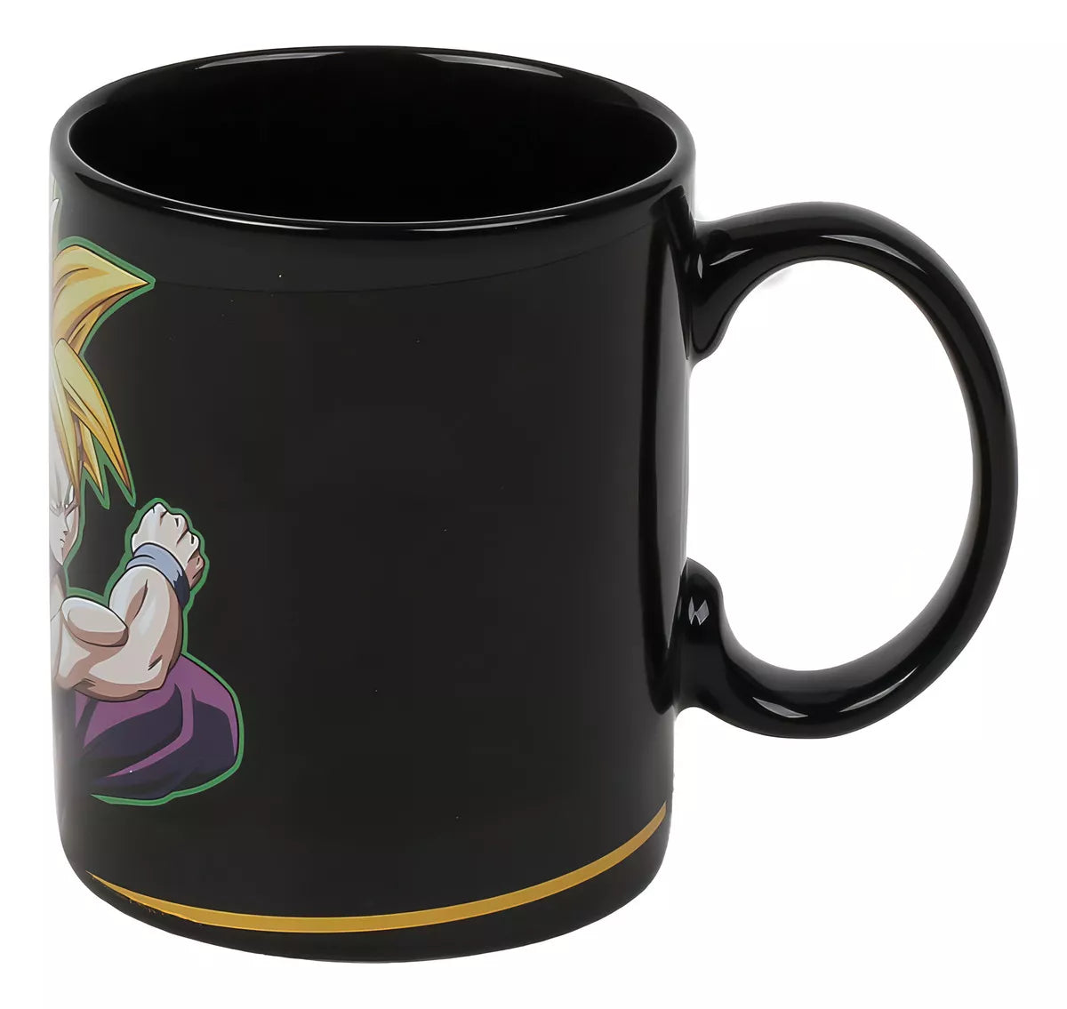 Taza térmica Gohan Saiyajin 2 Dragon Ball Z edición Limitada Negra - 330 ml