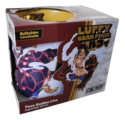Taza Jumbo Luffy Gear 4 edición limitada - One Piece 567ml