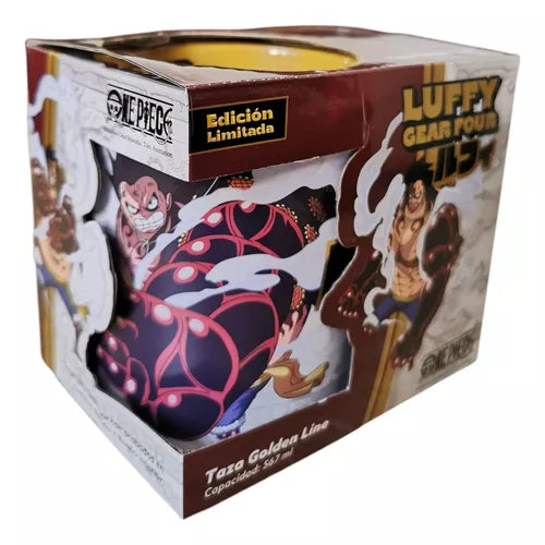Taza Jumbo Luffy Gear 4 edición limitada - One Piece 567ml