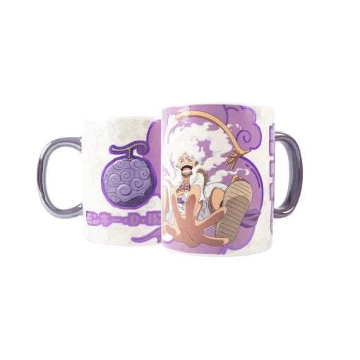 Taza Jumbo Luffy Gear 5 edición limitada - One Piece 567ml