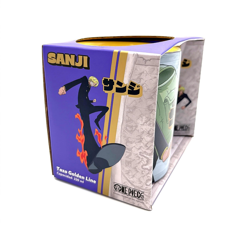 Taza Sanji Gold line edición especial - One Piece 330ml