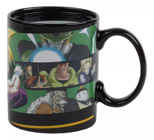 Taza térmica Gohan Saiyajin 2 Dragon Ball Z edición Limitada Negra - 330 ml